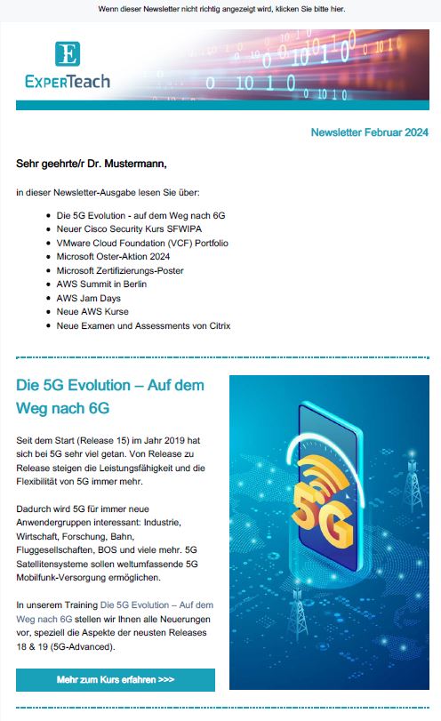 Newsletter Februar 2024